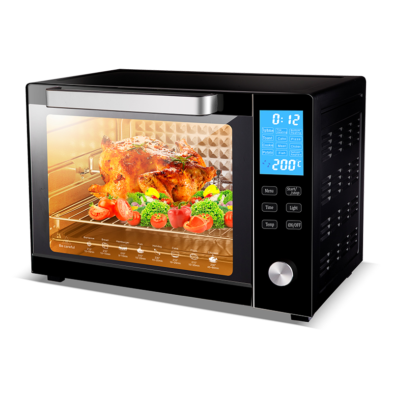 60L Home Electric Pizzaofen mit berührbarer LCD-Anzeige der Serie 