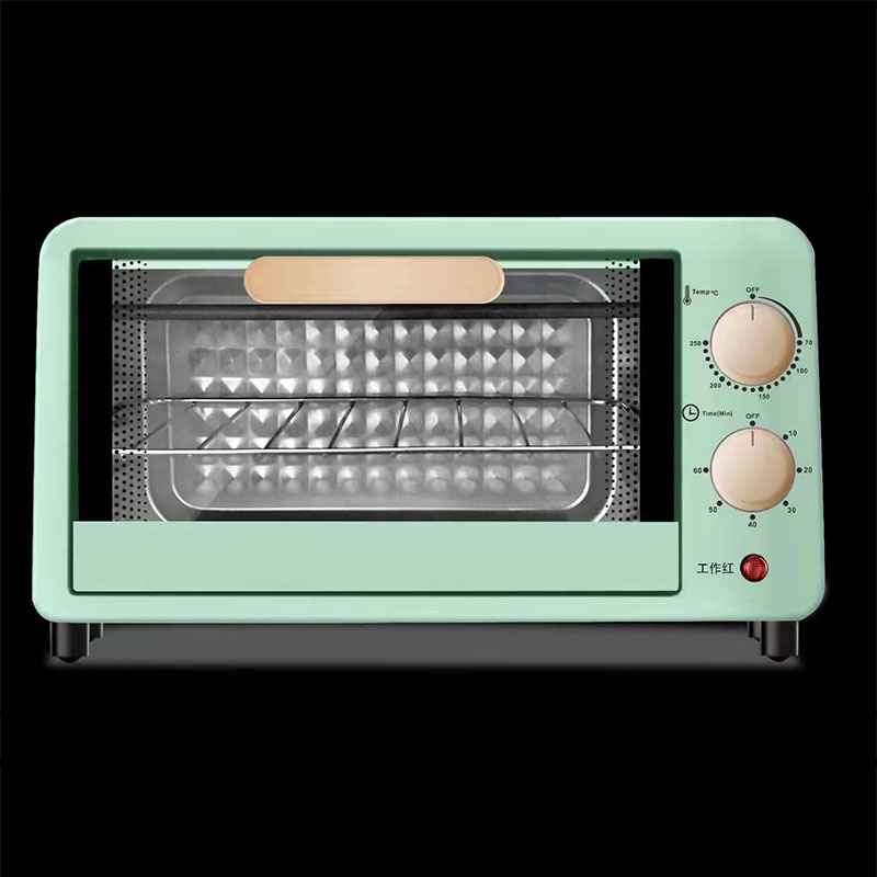 Mini Ofen Professional 700W Kuchen Konvektion Kleiner Ofen Brot Backen Toaster Ofen Knob Elektroofen 